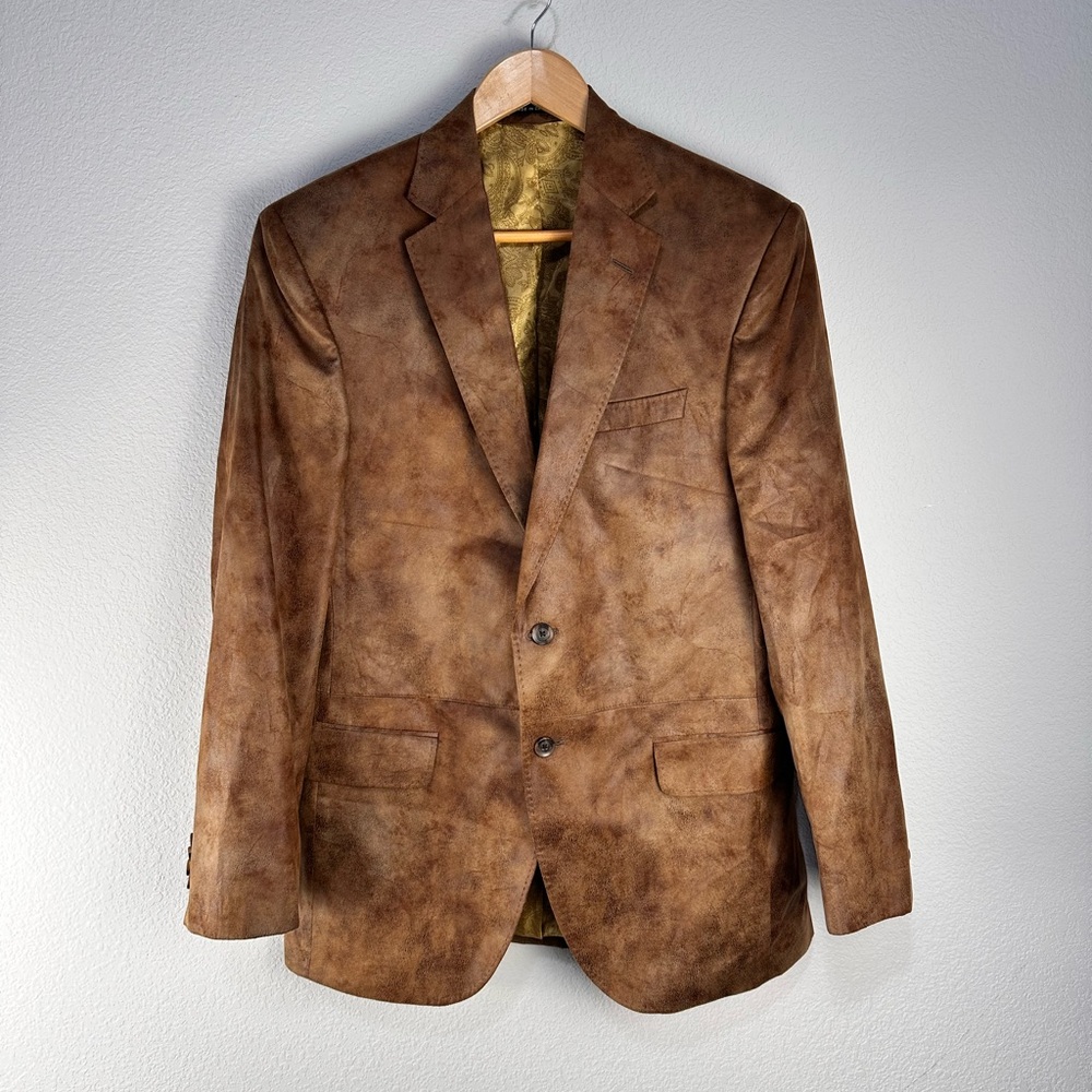 Daniel Cremieux Faux Suede‎ Sport Jacket Sz 40R
